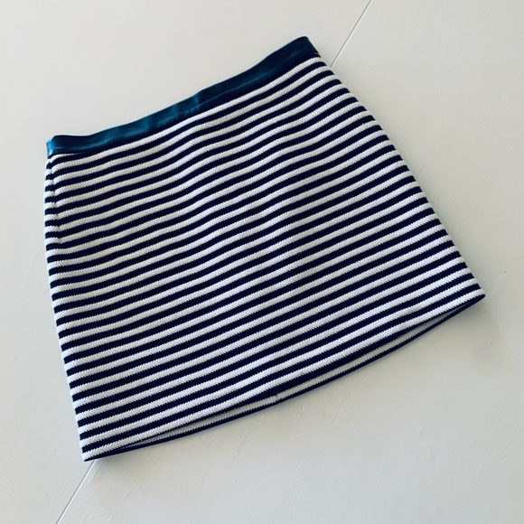 T by Alexander Wang • Twisted Stripe Mini Shirt • SZ 4 • Retail $350 - Picture 7 of 16